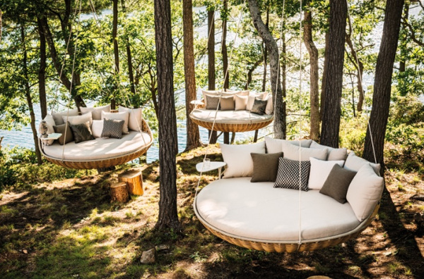 garden swing chair ideas 13