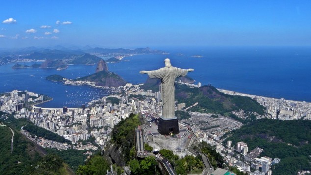 Christ the Redeemer statue named one of the New Seven Wonders of the World 634x357 15 Most Beautiful Places in Brazil