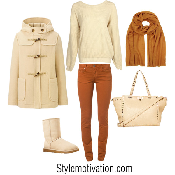 20 Warm and Fashionable Winter Combinations 17 Cozy and Casual Combinations for Winter 2 20 Warm and Fashionable Winter Combinations
