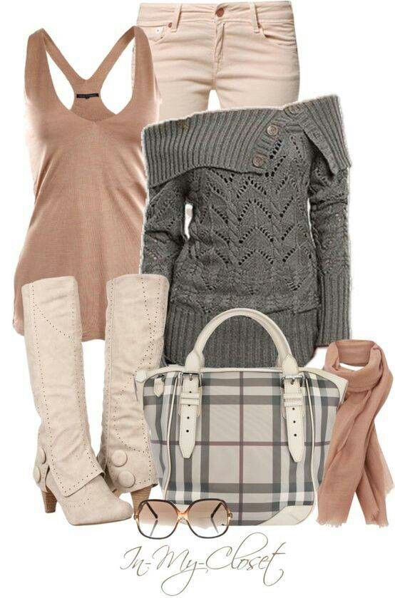 20 Warm and Fashionable Winter Combinations Winter Outfits Idea 20 Warm and Fashionable Winter Combinations