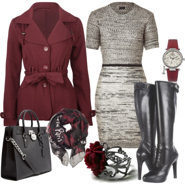 20 Warm and Fashionable Winter Combinations winter outfit ideas 34 20 Warm and Fashionable Winter Combinations