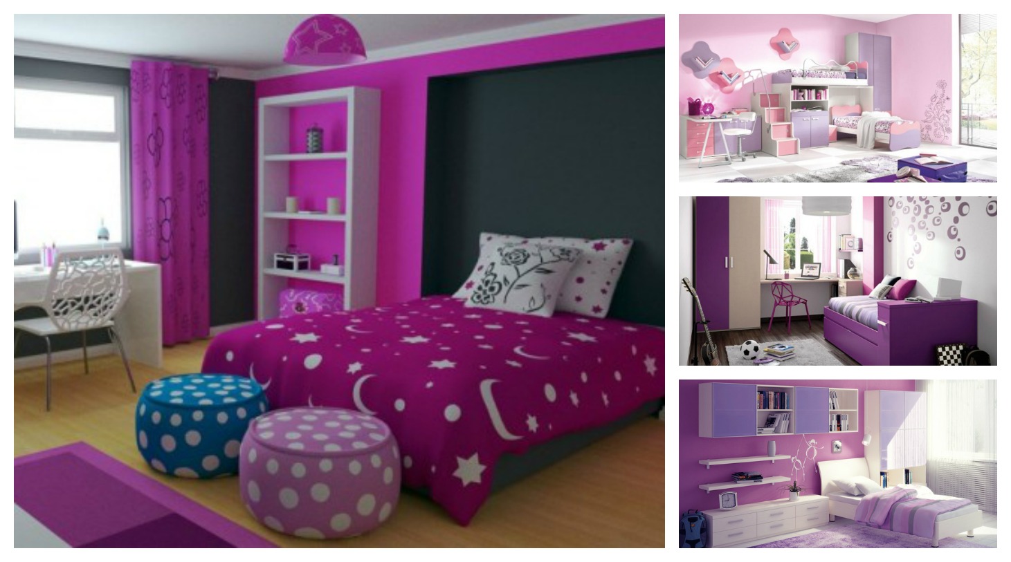 17 Awesome Purple Girls Bedroom Designs