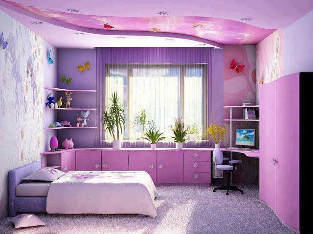 kids room design bedroom designs awesome purple girls bedroom ideas ...