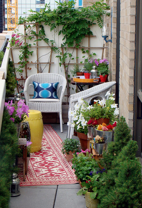 20 Small Cute Balcony Designs You Will Adore
