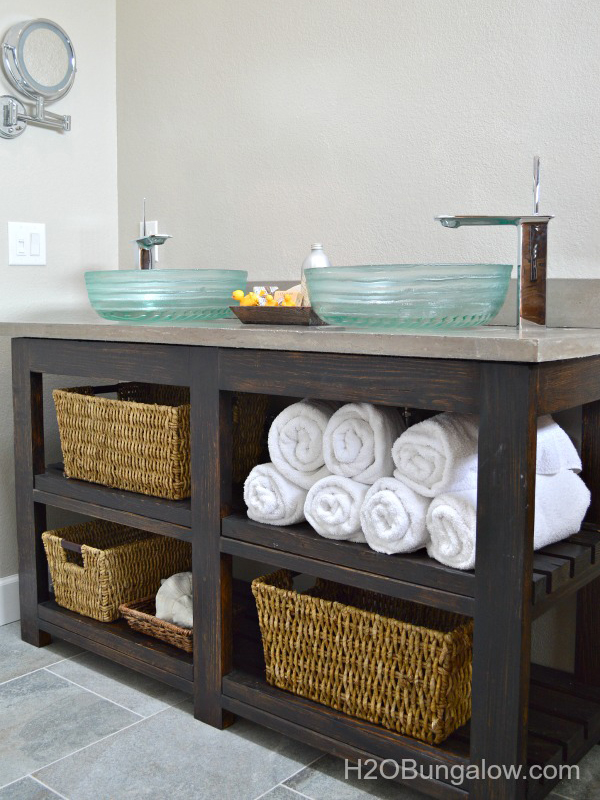 Recycle Old Stuff To Make Small DIY Bathroom Vanities That 