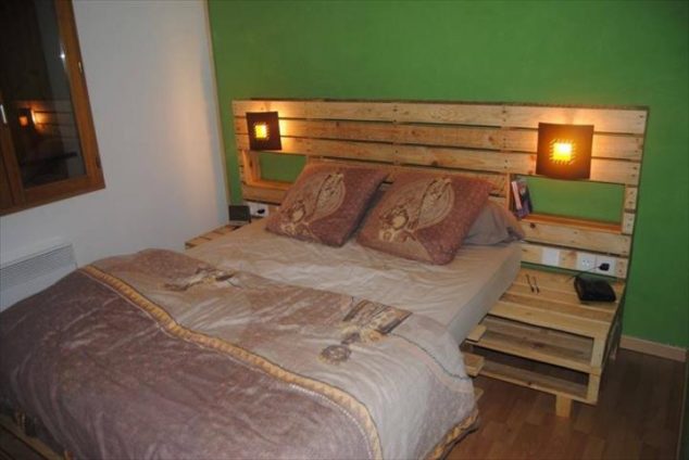 12 genius ideas for pallet bed with lights underneath