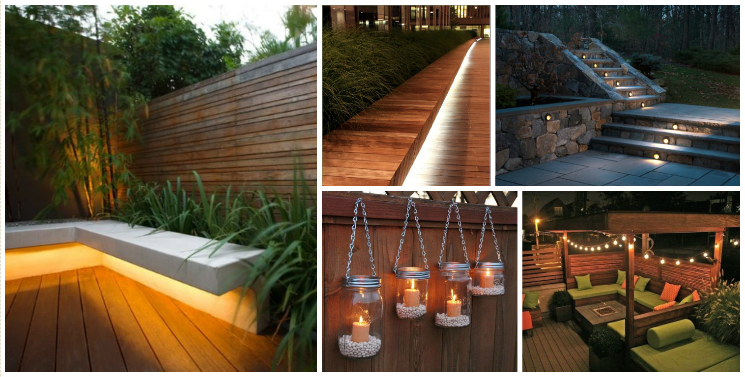10+ Urban DIY Backyard and Patio Lighting Ideas