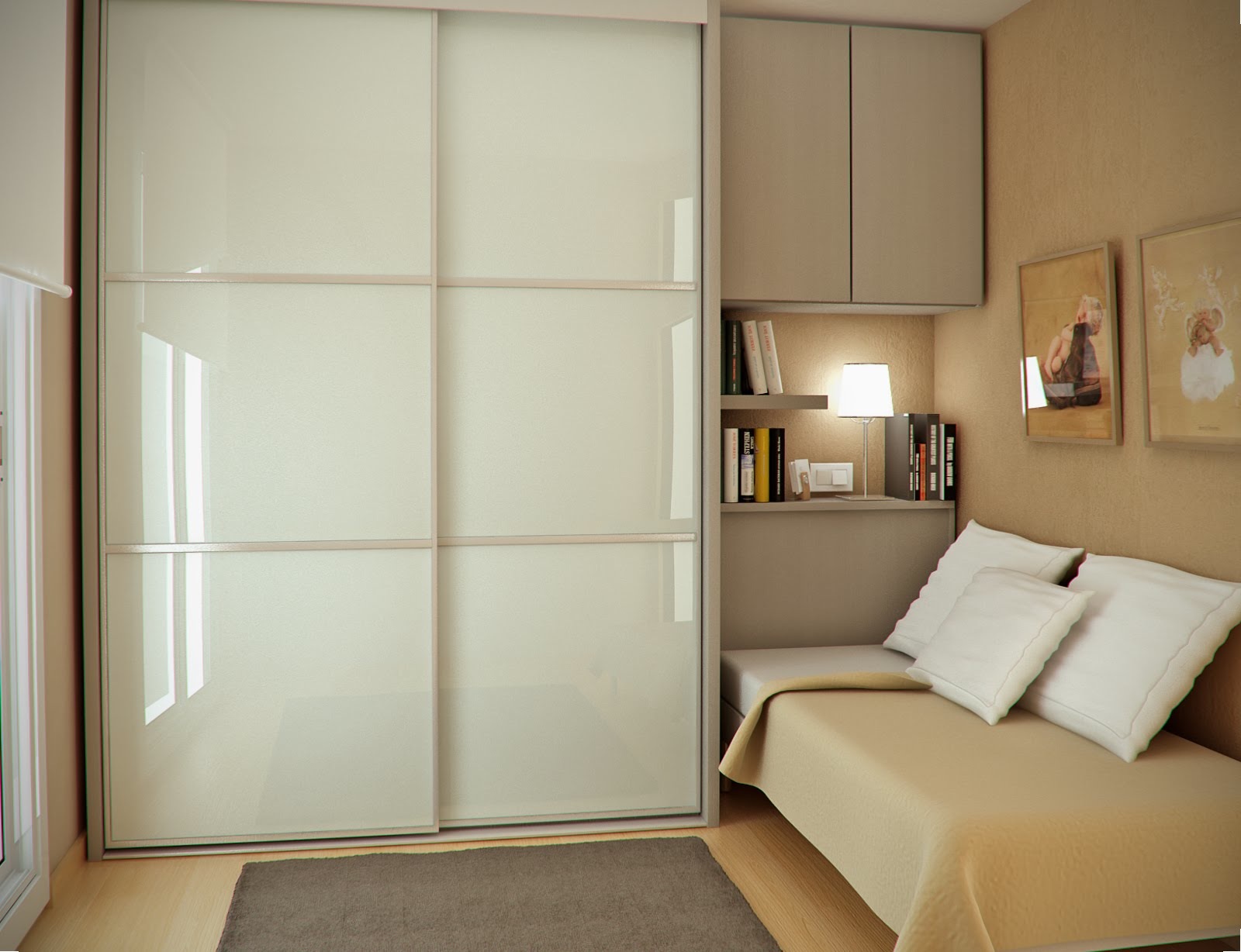 Small Bedroom Design Ideas White Chusion Chairs Large Cabinet