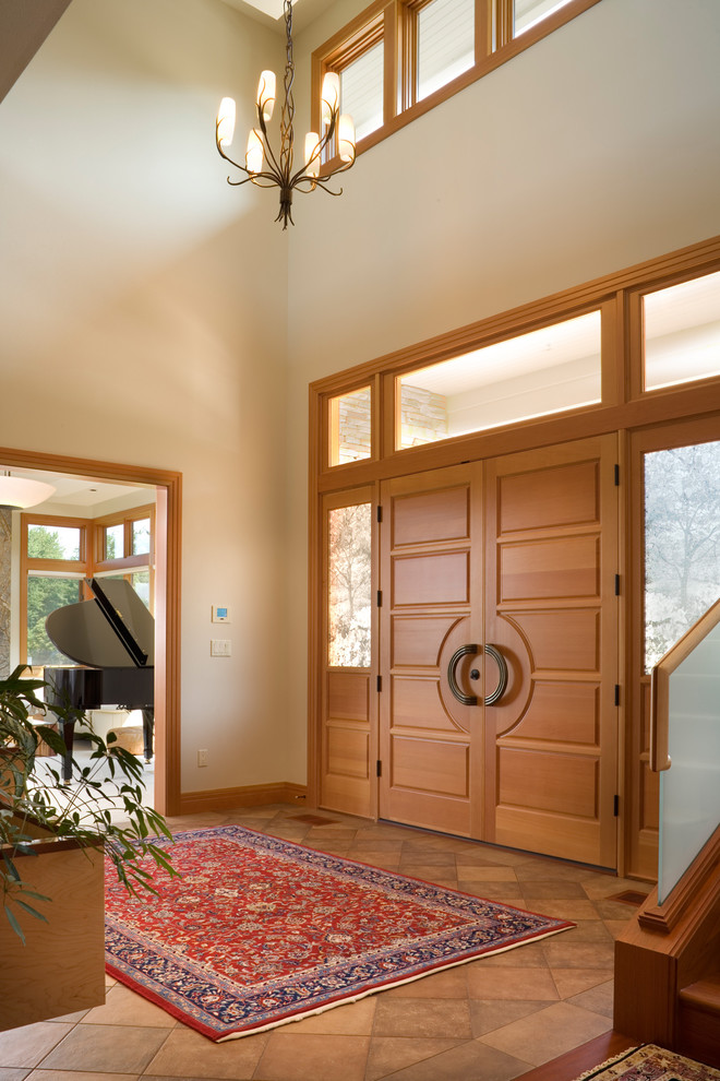 double-entry-doors-in-Entry-Contemporary-with-double-entry-door-area