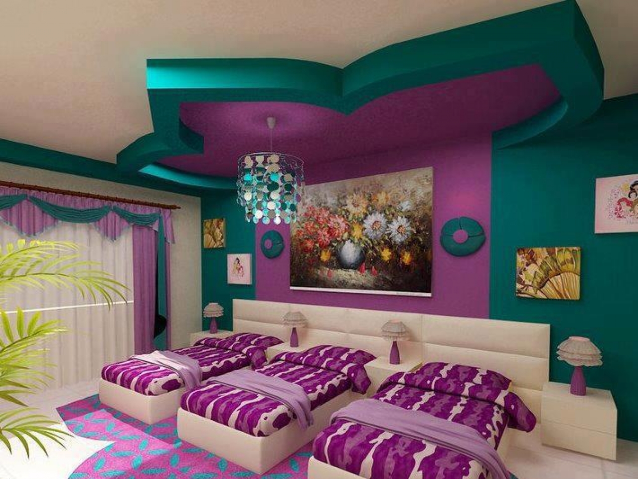 Girls Bedroom Ceiling Design Ceiling Designs For Living Room