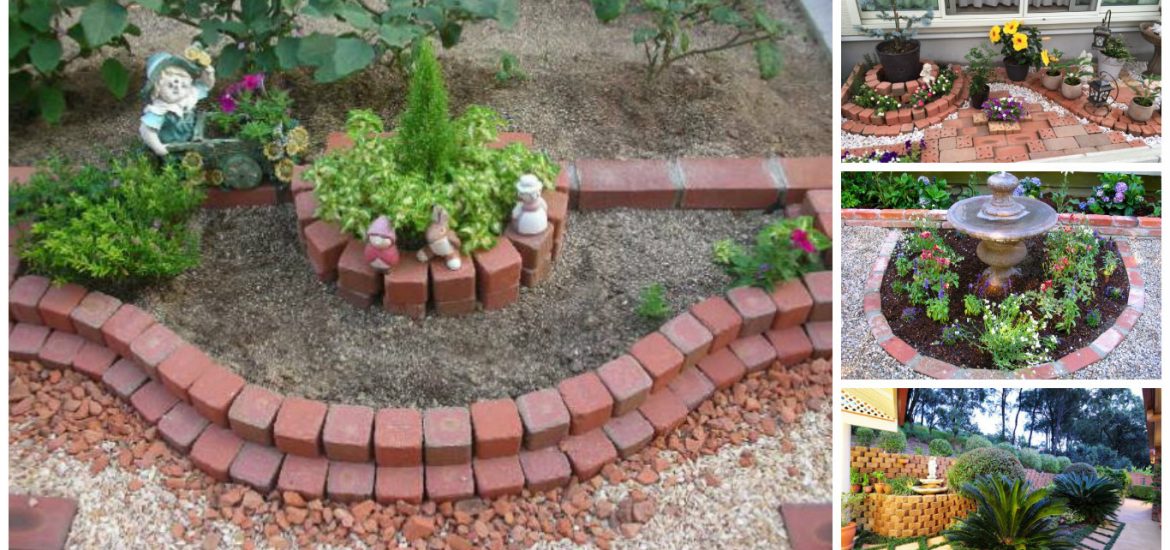 Nice Collection of Bricks Garden Ideas