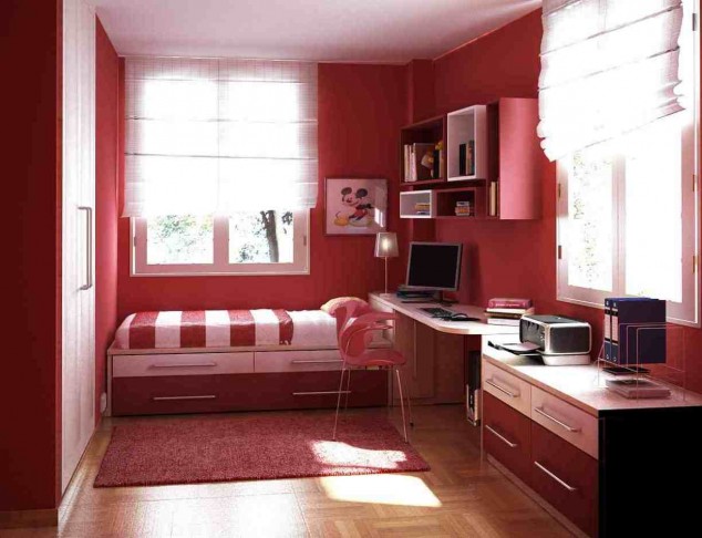 13 Amazing Living Rooms and Home Decor Ideas Pink Bedroom at Home Decorations ideas 634x486 13 Amazing Living Rooms and Home Decor Ideas