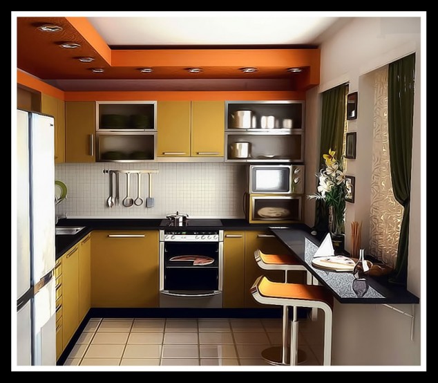 Kitchen Design 13 634x554 Stylish and Colorful Kitchen Design Ideas