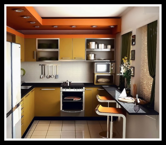 Stylish and Colorful Kitchen Design Ideas Kitchen Design 13 634x554 Stylish and Colorful Kitchen Design Ideas