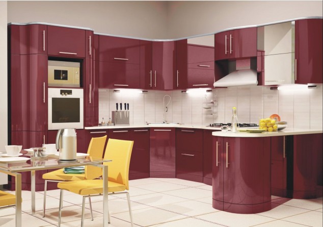 Kitchen Design 14 634x445 Stylish and Colorful Kitchen Design Ideas