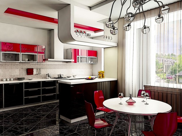 Stylish and Colorful Kitchen Design Ideas Kitchen Design 201 634x475 Stylish and Colorful Kitchen Design Ideas