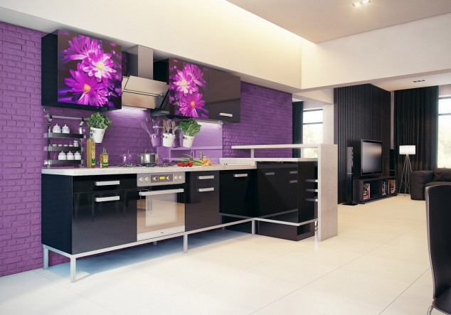 Stylish and Colorful Kitchen Design Ideas Kitchen Design 6 634x443 Stylish and Colorful Kitchen Design Ideas