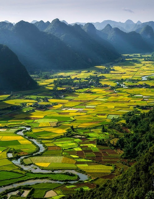 Bac Son Valley Vietnam Outstanding Places Around the World