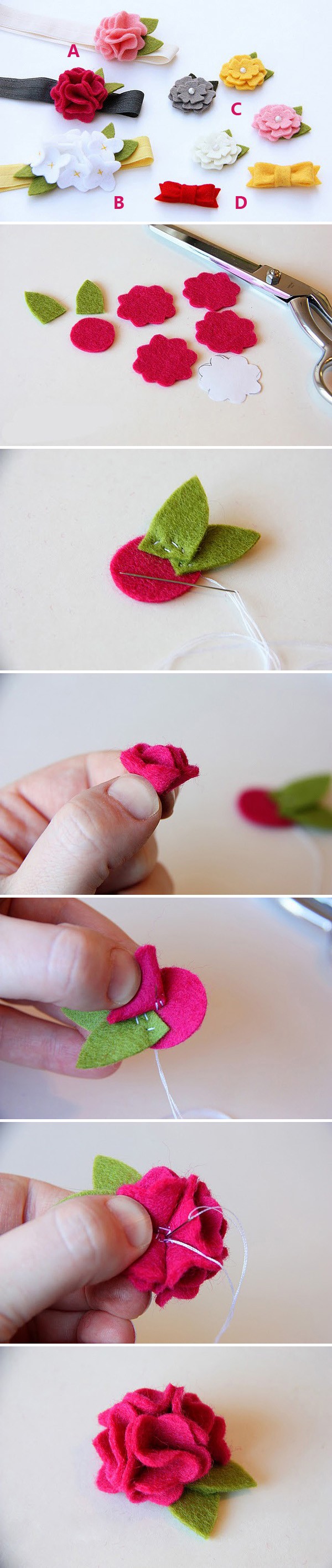 Hair accessories from fabric 16 Brilliant and Easy DIY Ideas