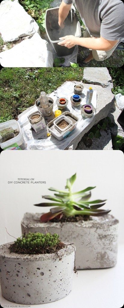 diy planter4 vert 413x1024 16 Brilliant and Easy DIY Ideas