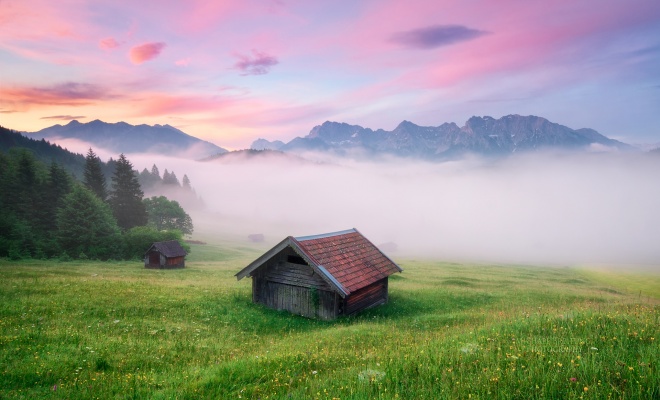Alps Meadow Germany 20 Fantastic Nature & Landscape Wallpapers