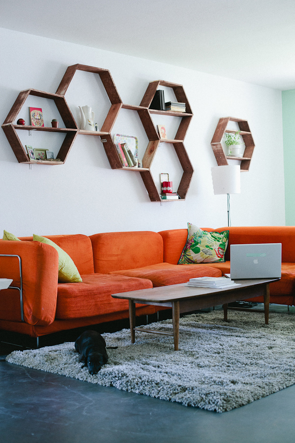 10 Useful DIY Home Projects DIY Wood Honeycomb Shelves 10 Useful DIY Home Projects