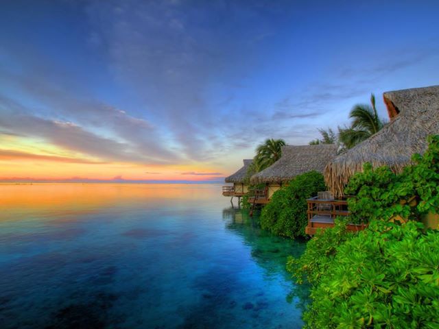 20 Fantastic Nature & Landscape Wallpapers Island Sunset 20 Fantastic Nature & Landscape Wallpapers