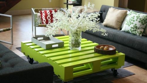  Make a New Coffee Table from Old Wooden Pallets