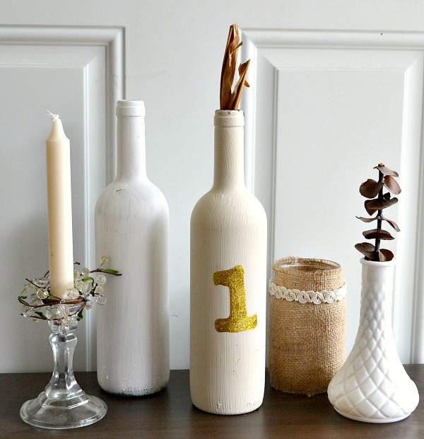 78fb9  diy wine bottle table numbers final 12 Creative and Useful DIY Ideas with Bottles