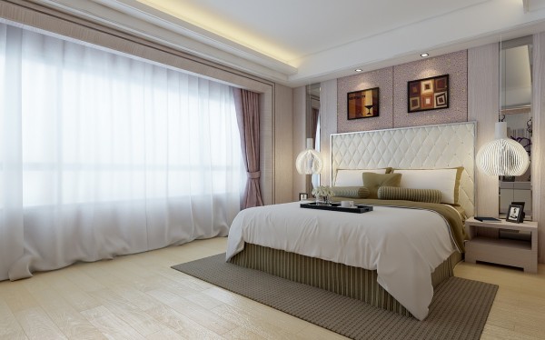 20 Amazing Bedroom Designs You Will Absolutely Adore Contemporary Bedrooms with Neutral Palettes White CurtainTufted Headboard 20 Amazing Bedroom Designs You Will Absolutely Adore