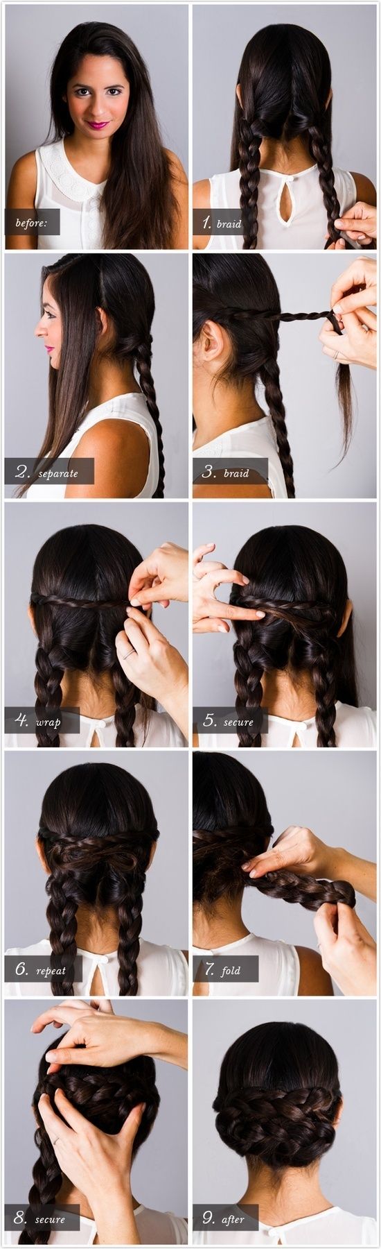 Great tutorials for gorgeous hairstyles 13 15 Simple and Cute Hairstyle Tutorials 
