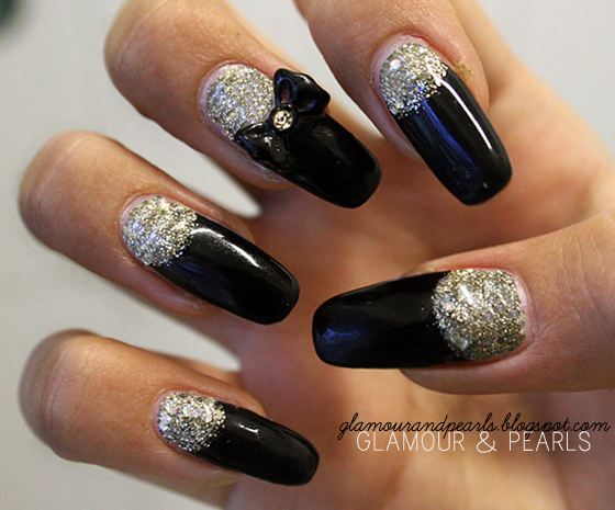 15 Amazing Nail Art Ideas blackgoldgp 15 Amazing Nail Art Ideas
