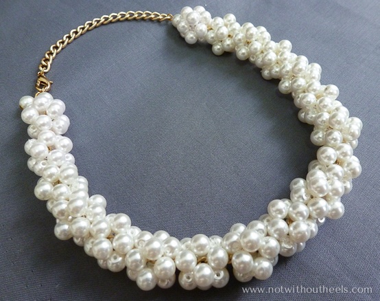 pearl necklace diy 20 Ideas For DIY Jewelry You’ll Actually Want To Wear
