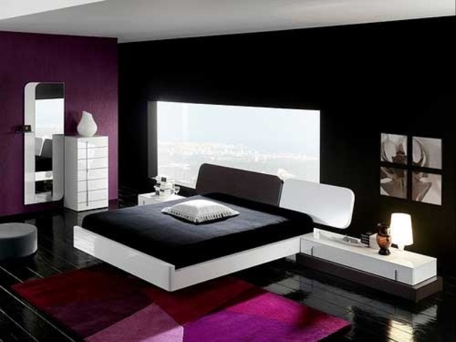 purple accents in bedroom 511 20 Amazing Bedroom Designs You Will Absolutely Adore