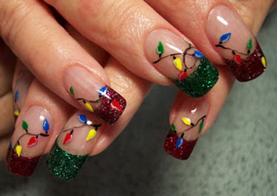 Best Cute Amazing Christmas Nail Art Designs Ideas Pictures 2013 11 17 Christmas Nail Art Design