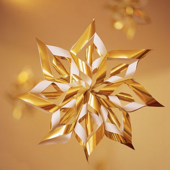 Christmas Handmade Paper Craft Decorations 71 15 Festive DIY Christmas Ornaments