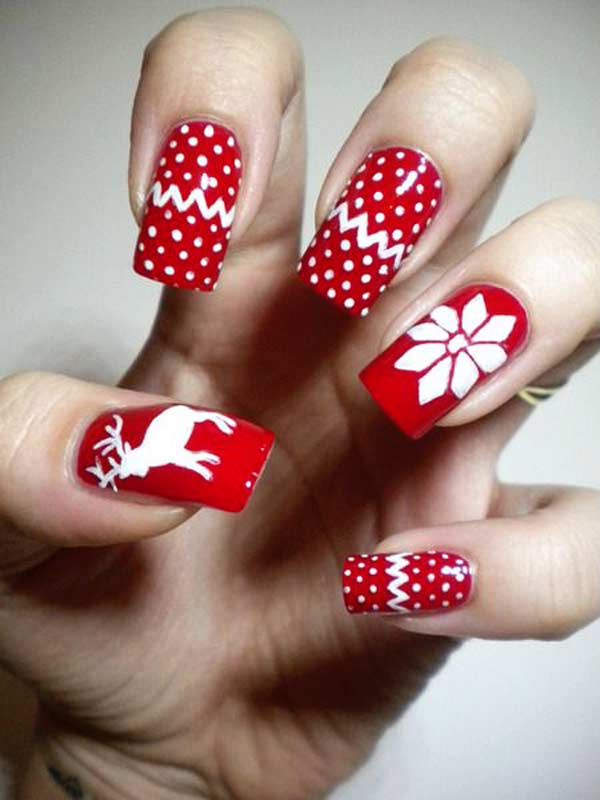 Christmas Nail Art Design Ideas 2013 2014 8 17 Christmas Nail Art Design