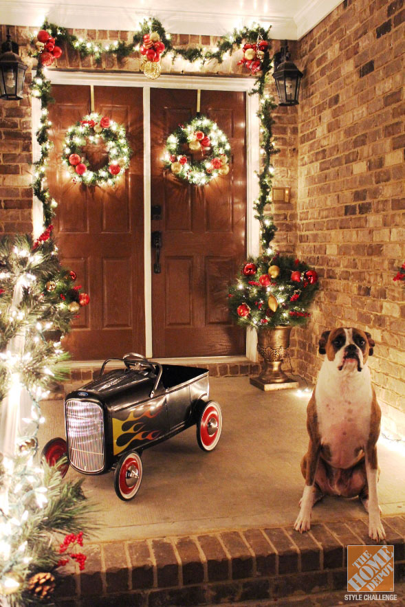 Erika Ward Style Challenge Front Door Decorations for Christmas 1 Wonderful Christmas Diy Ideas to Decorate Your Home and Table