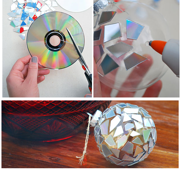 Old CD ornament Wonderful Christmas Diy Ideas to Decorate Your Home and Table