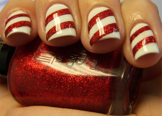 Picture+377 17 Christmas Nail Art Design