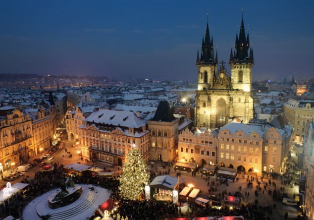 Prague at Christmas 634x444 Best Destinations for Christmas Travel