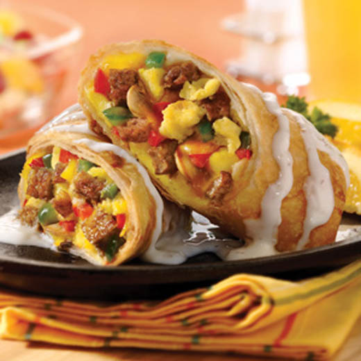 Spicy Omelet Egg Rolls 18 Delicious Breakfast Recipes