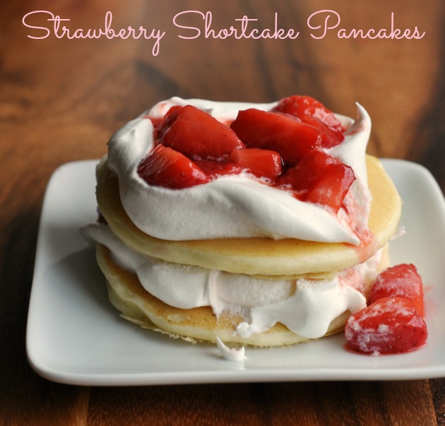 Strawberry Shortcake Pancakes 17 The Best and Delicious Pancake Recipes