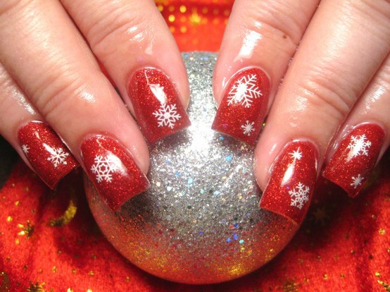 christmas nail art designs5 17 Christmas Nail Art Design