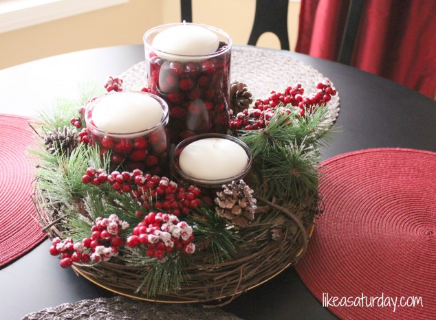 christmas table 2 634x466 Wonderful Christmas Diy Ideas to Decorate Your Home and Table