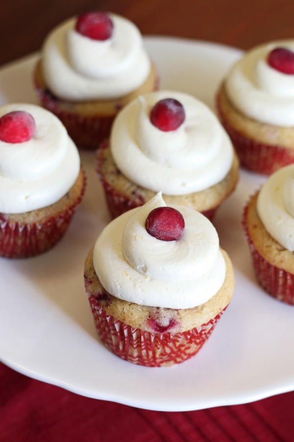 cranberry orange cupcakes2 600x900 Delicious Thanksgiving Cupcakes Recipes 