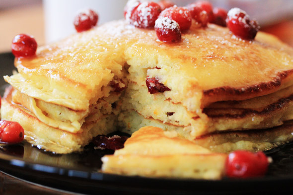 cranberryorangepancakes9 17 The Best and Delicious Pancake Recipes