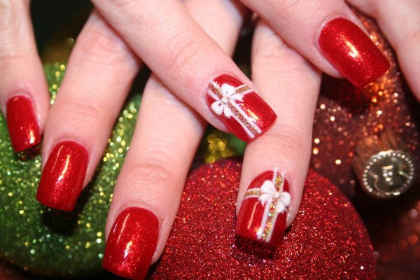 nail design 19 17 Christmas Nail Art Design