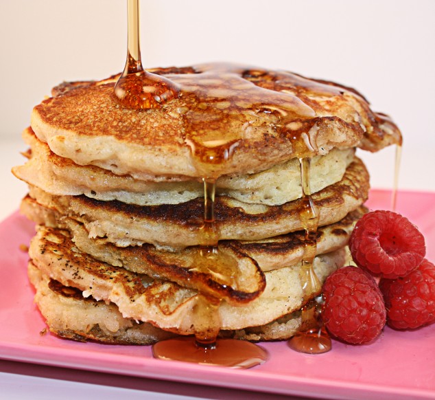 nanasoatmealpancakes 634x582 17 The Best and Delicious Pancake Recipes