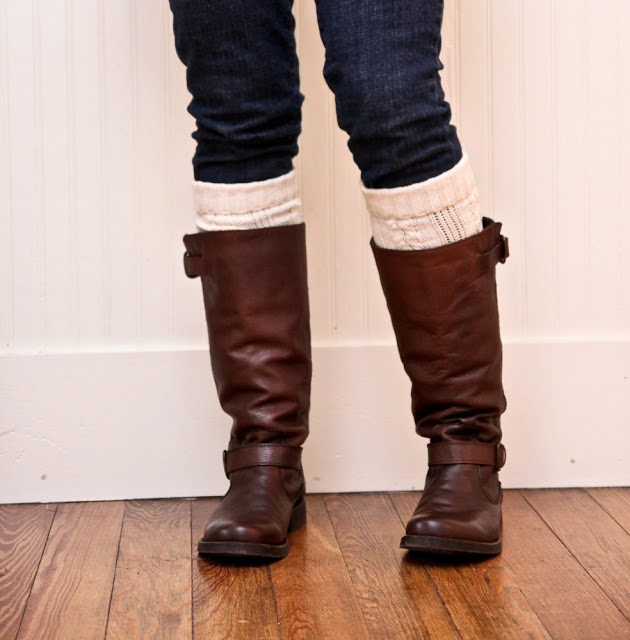 untitled+shoot 6347 15 DIY Leg Warmers for Boots